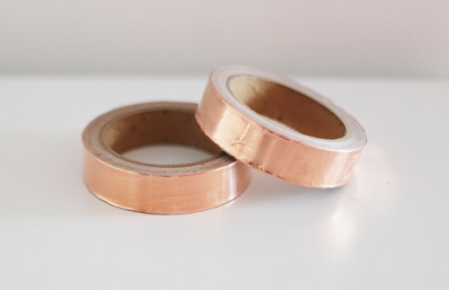 4mm/5mm/8mm/10 Copper Foil Tape Single-Sided Conductive Adhesive for PC PDA  PDP 
